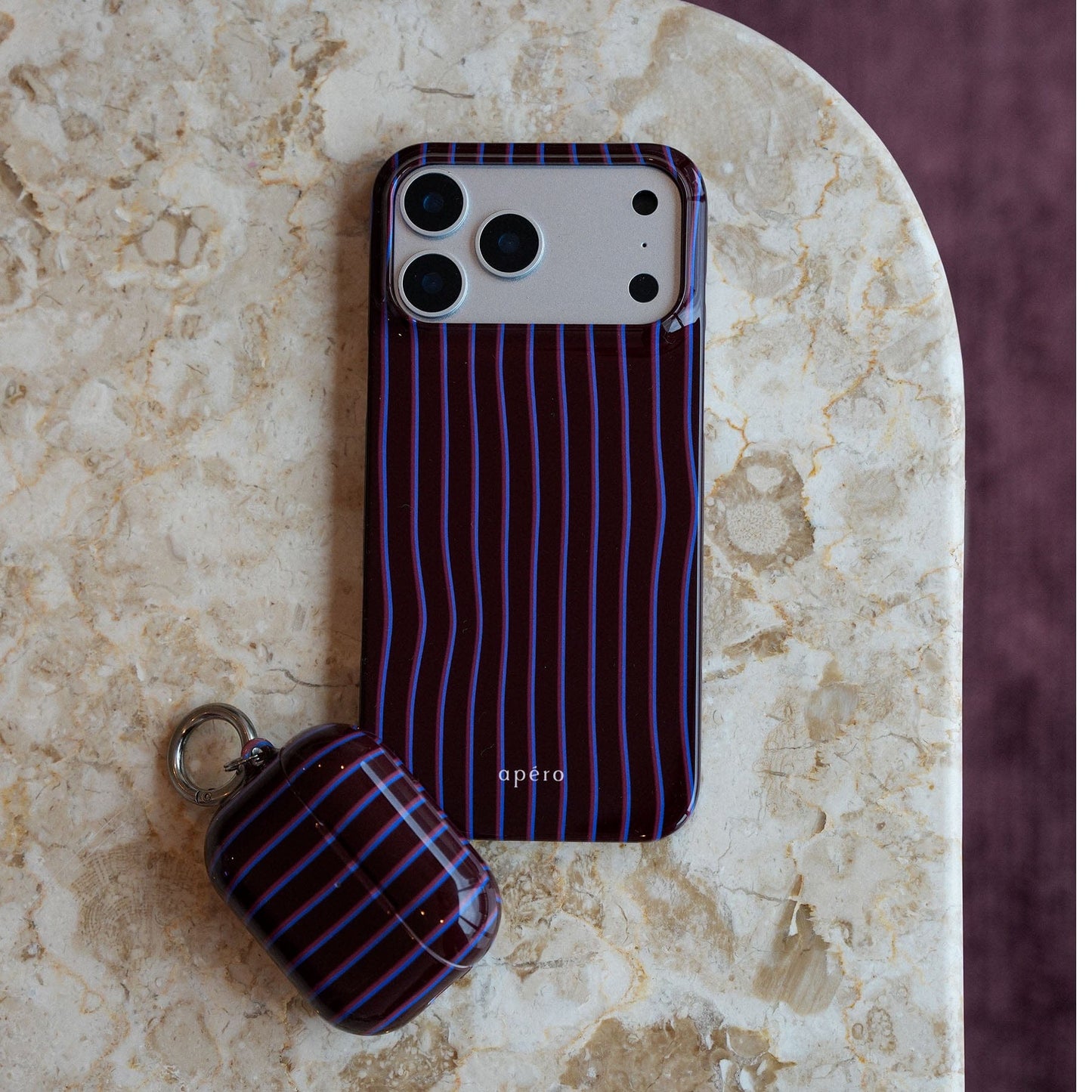 Panama Burgundy AirPods Pro Case AirPods Pro Case by Apero - The Dairy