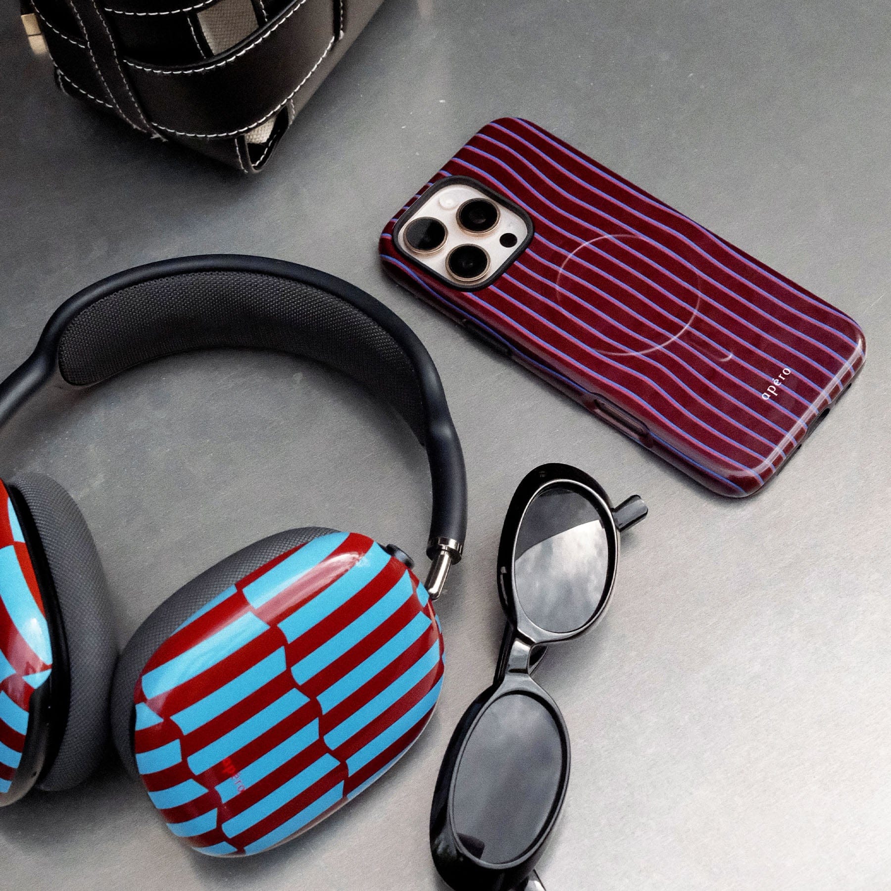 Panama Burgundy Printed Phone Cases by Apero - The Dairy