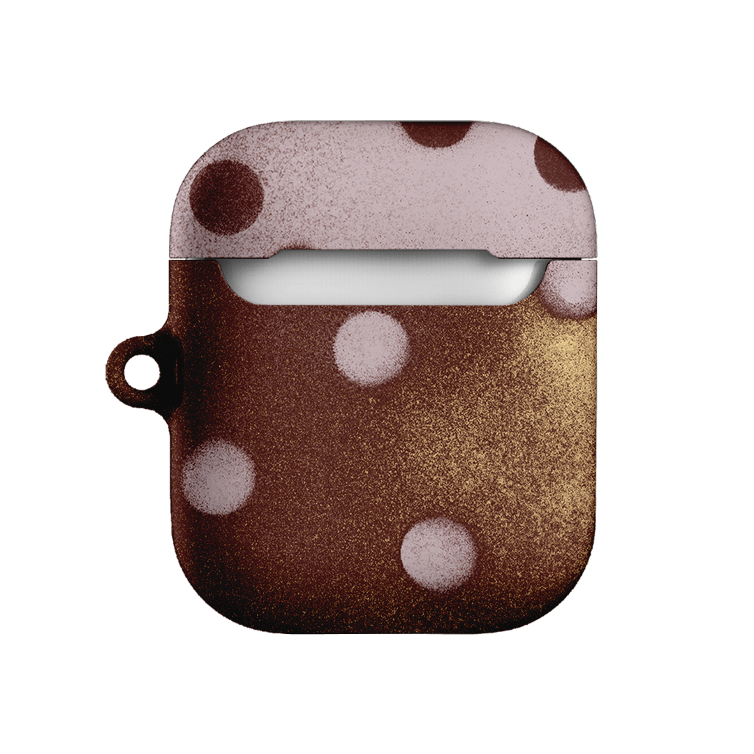Rust Polka Dot AirPods Case AirPods Case by Jasmine Dowling - The Dairy