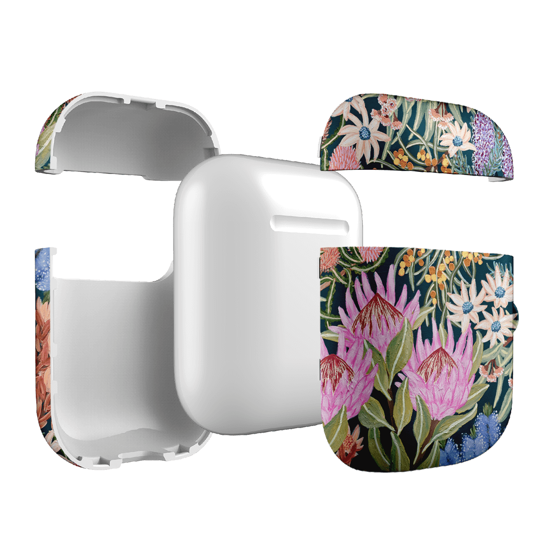 Moonlit Floral AirPods Case AirPods Case by Amy Gibbs - The Dairy