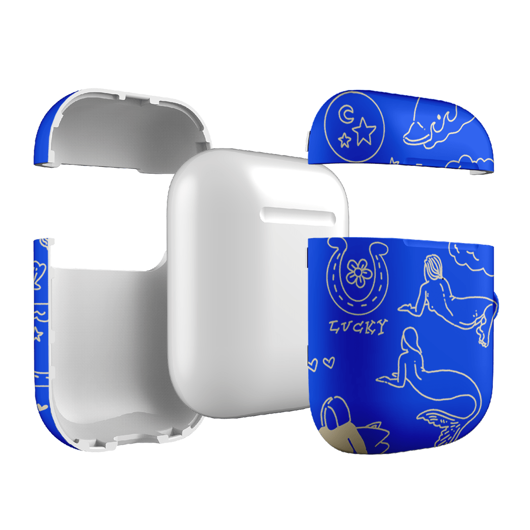 Easty Flash Blue AirPods Case AirPods Case by Easty Beasty - The Dairy