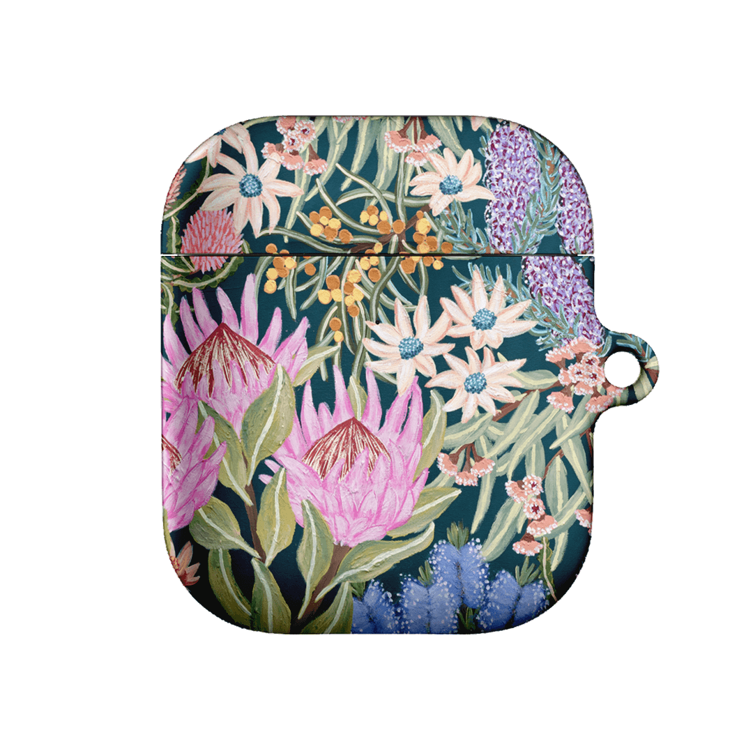 Moonlit Floral AirPods Case AirPods Case by Amy Gibbs - The Dairy