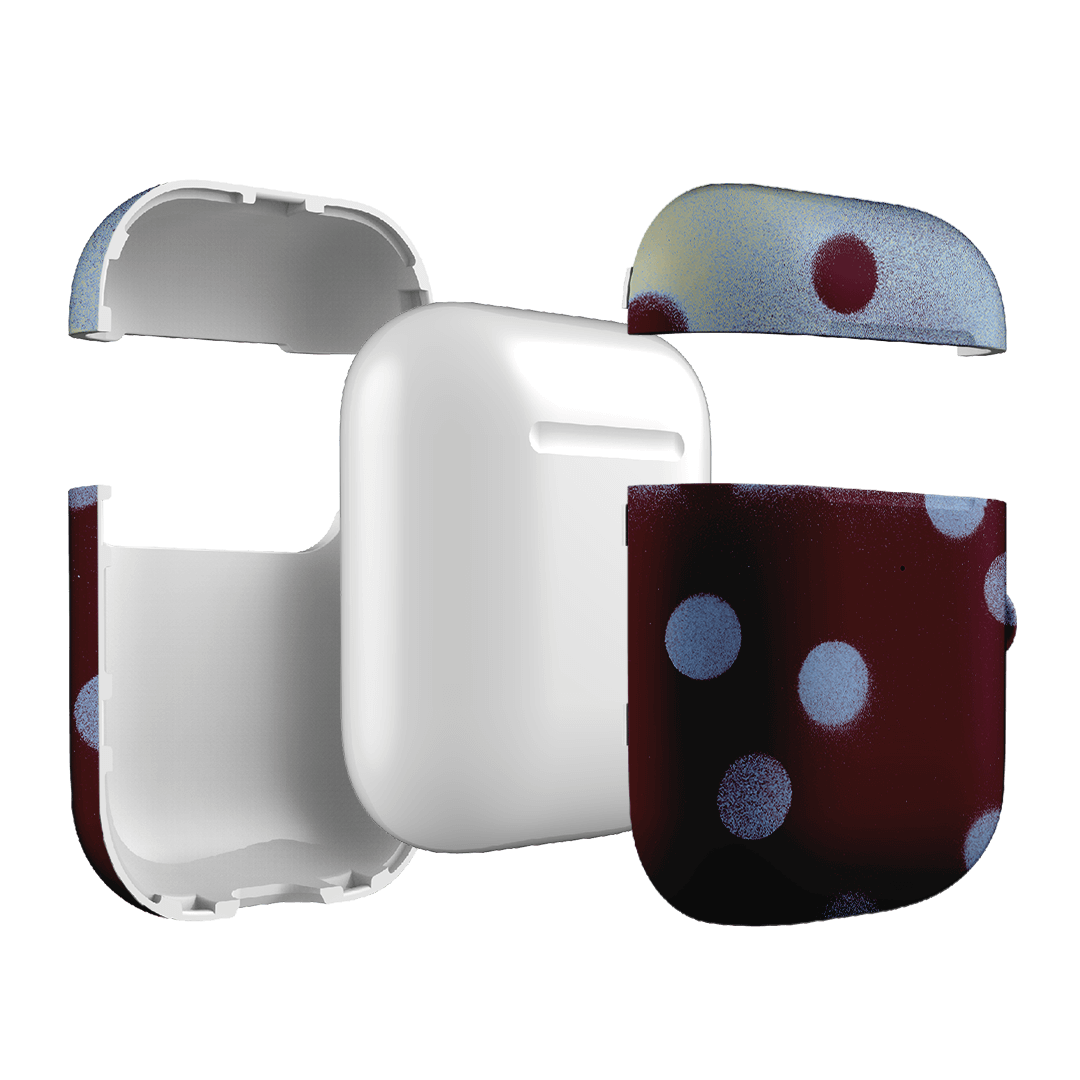 Plum Polka Dot AirPods Case AirPods Case by Jasmine Dowling - The Dairy