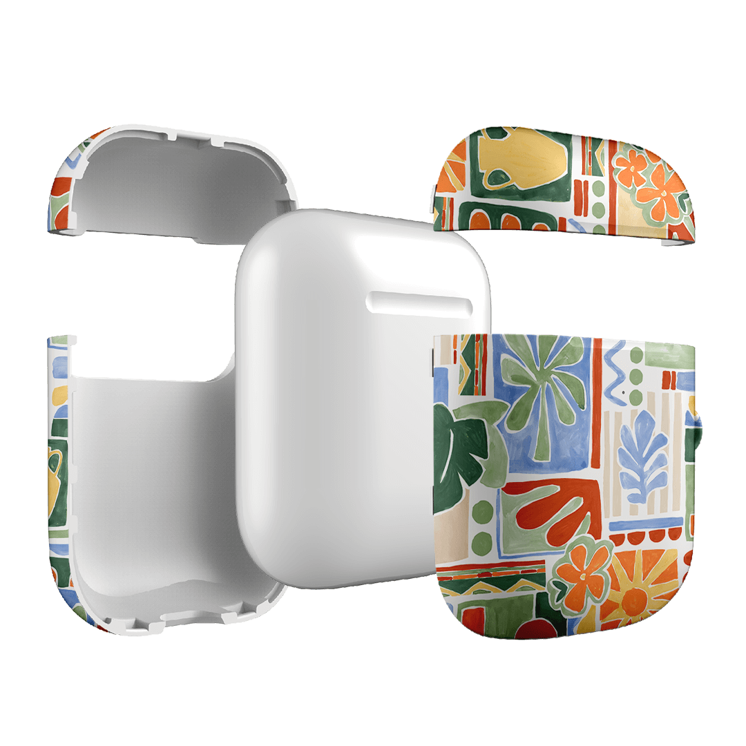 Tropicana Tile AirPods Case AirPods Case by Charlie Taylor - The Dairy