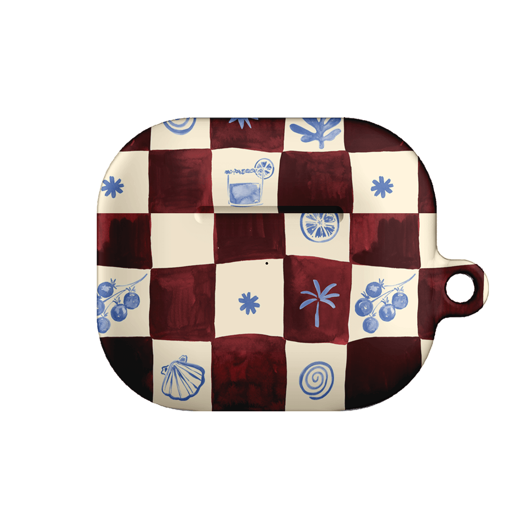 Afternoon Mezze Maroon AirPods Case AirPods Case by Charlie Taylor - The Dairy