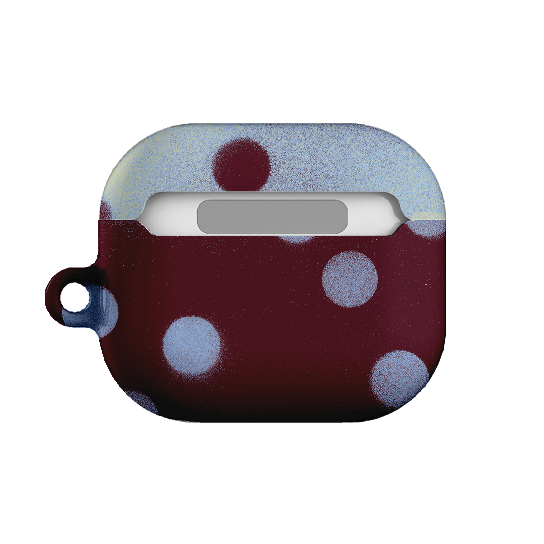 Plum Polka Dot AirPods Case AirPods Case by Jasmine Dowling - The Dairy