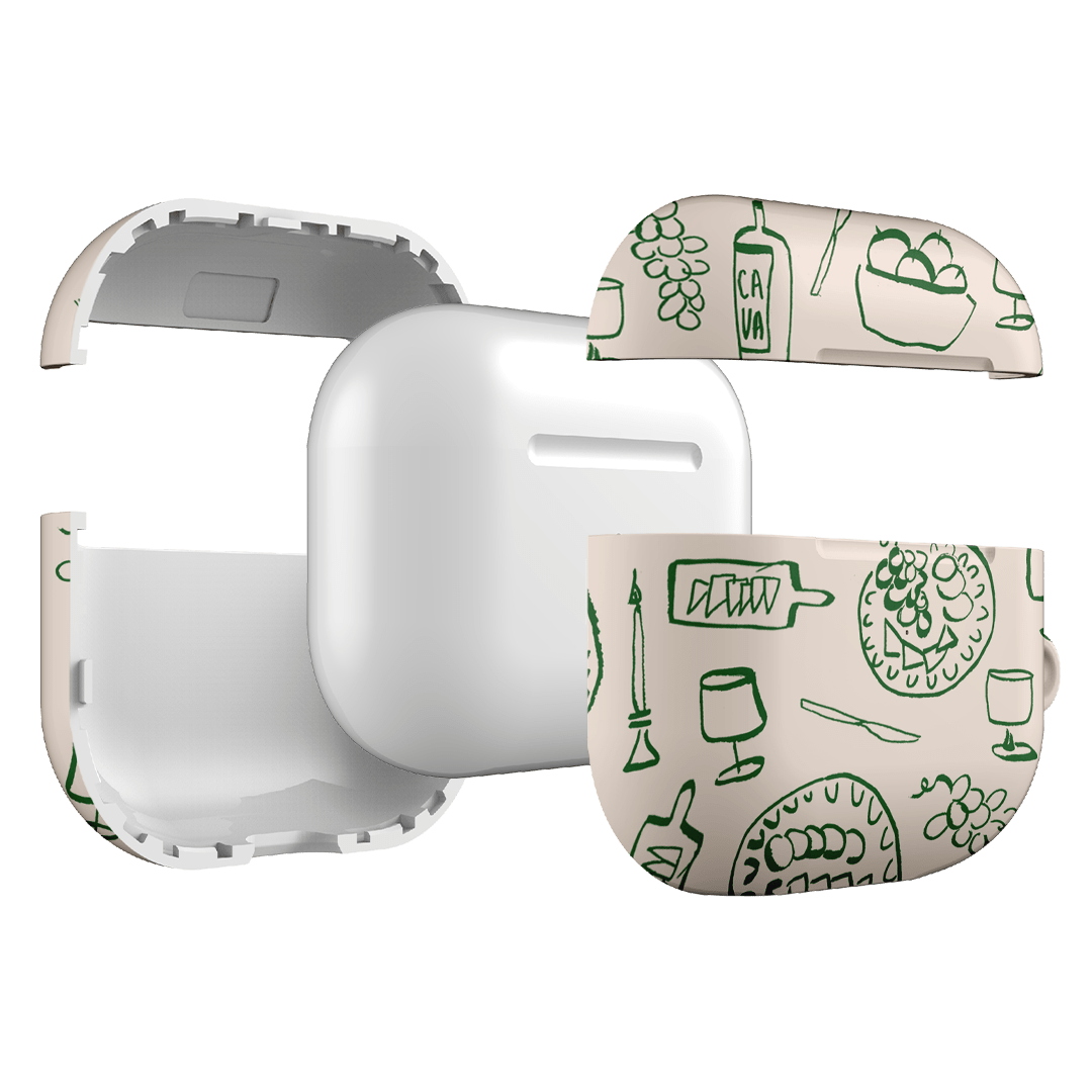 Dinner Parties AirPods Case AirPods Case by Phthalo Ruth - The Dairy