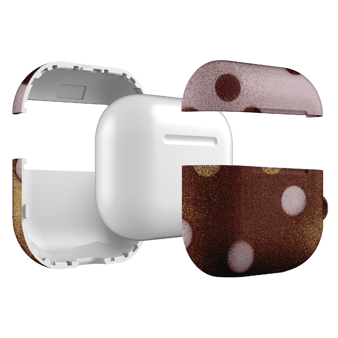 Rust Polka Dot AirPods Case AirPods Case by Jasmine Dowling - The Dairy