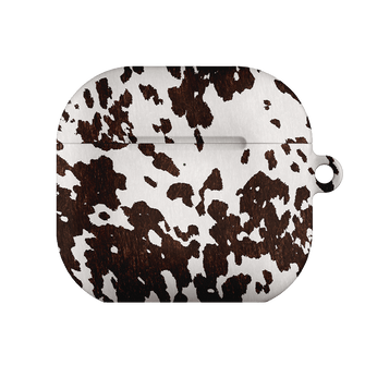 Cowhide Charm AirPods Case