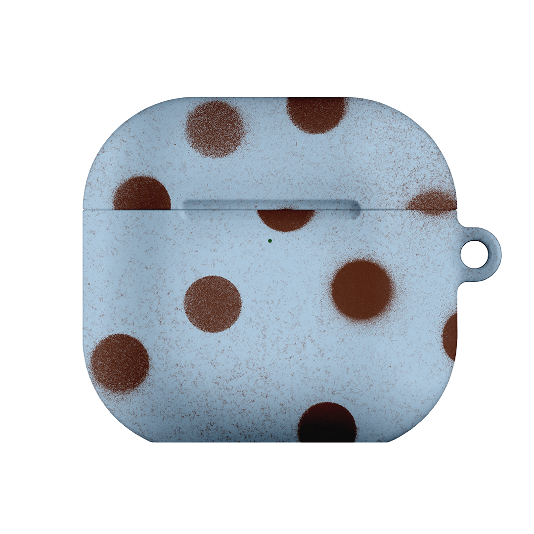 Mist Polka Dot AirPods Case AirPods Case 4th Gen by Jasmine Dowling - The Dairy