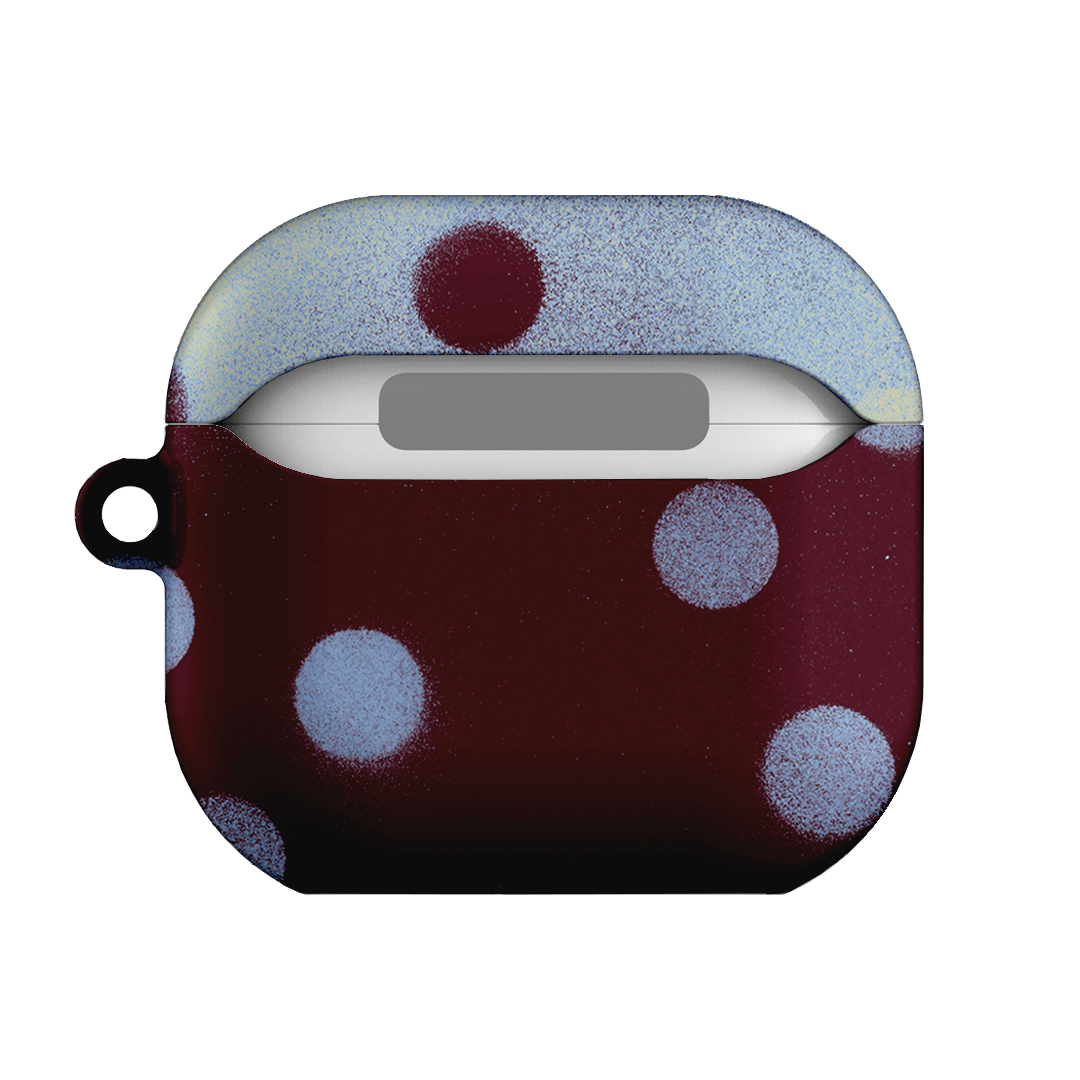 Plum Polka Dot AirPods Case AirPods Case by Jasmine Dowling - The Dairy