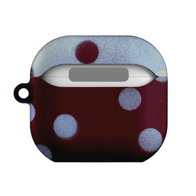 Plum Polka Dot AirPods Case AirPods Case 4th Gen by Jasmine Dowling - The Dairy