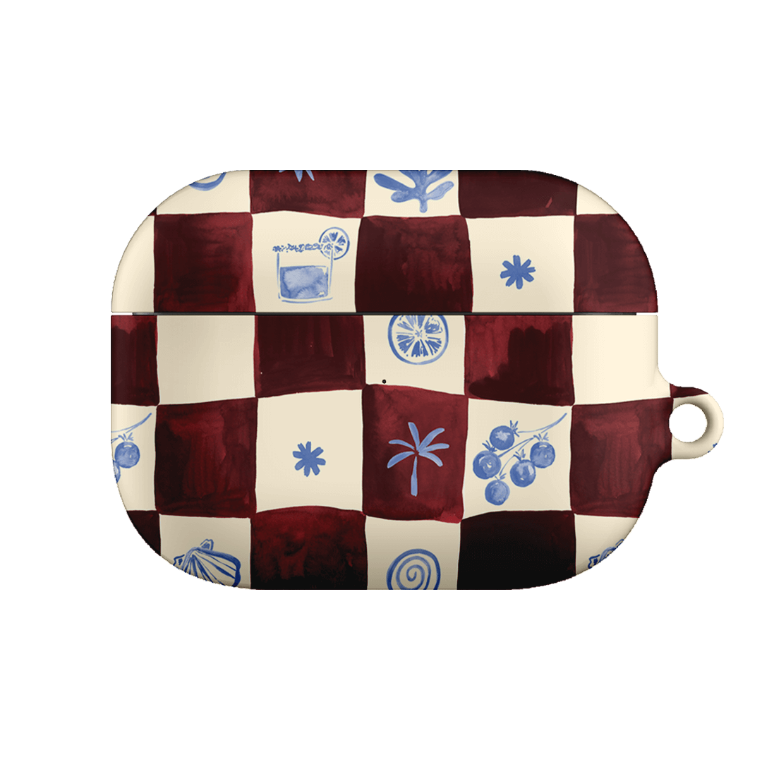 Afternoon Mezze Maroon AirPods Pro Case AirPods Pro Case 1st Gen by Charlie Taylor - The Dairy