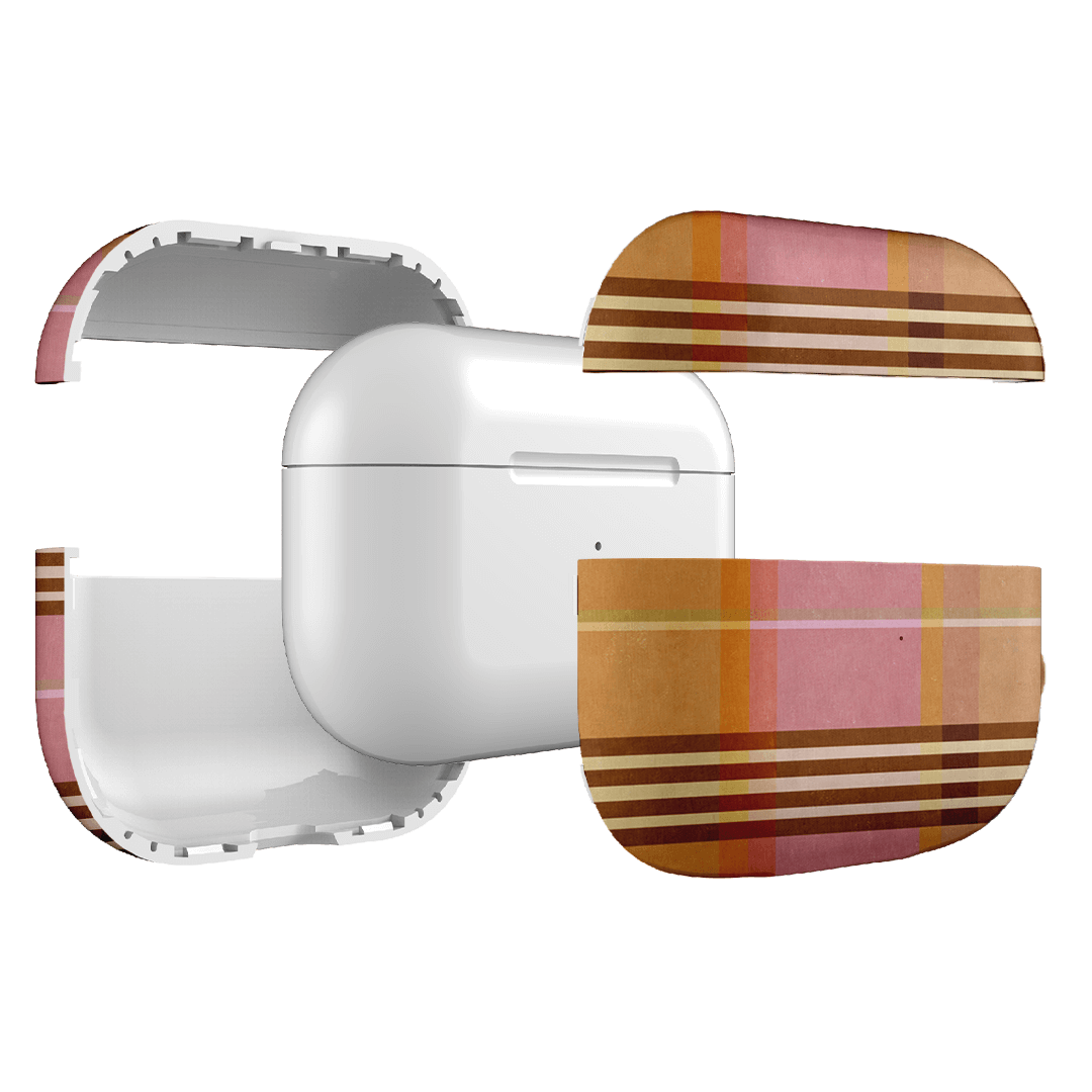Peachy Plaid AirPods Pro Case AirPods Pro Case by Fenton & Fenton - The Dairy