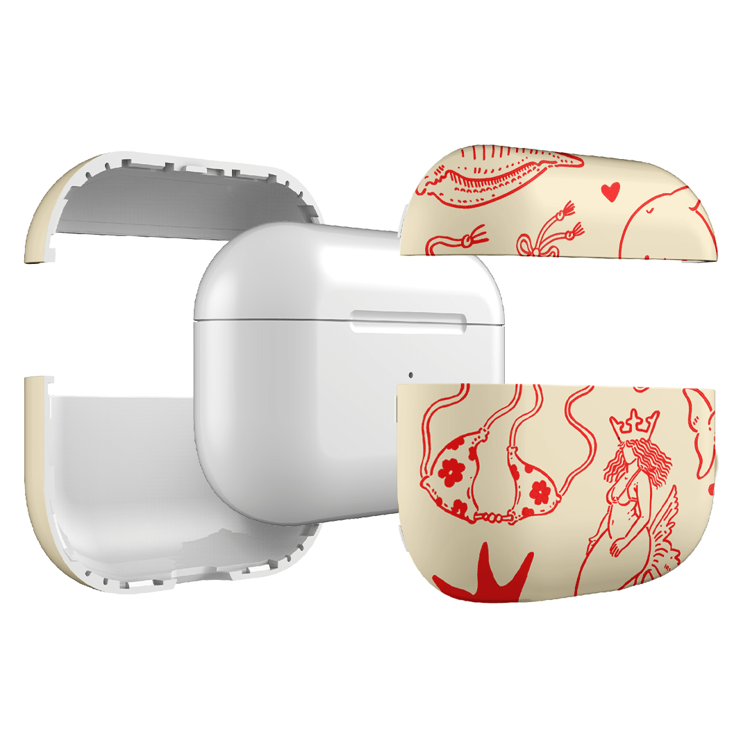 Spiced Cowboy Cream Cool Pattern AirPods Pro Case The Dairy