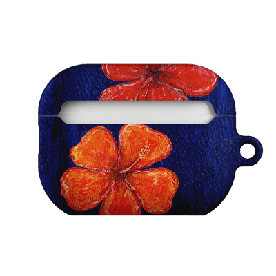 Hibiscus Flower Deep Blue AirPods Pro Case AirPods Pro Case 2nd Gen by BG. Studio - The Dairy