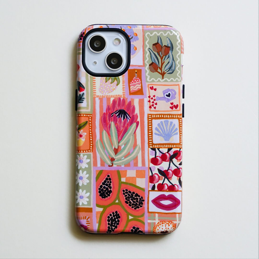 Summer Postcards Printed Phone Cases by Amy Gibbs - The Dairy