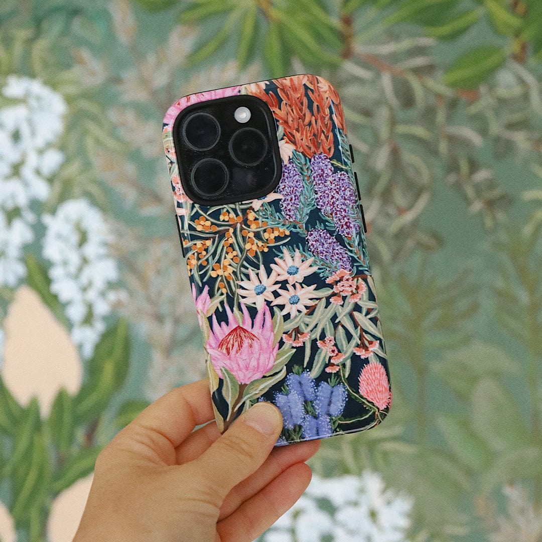 Moonlit Floral Printed Phone Cases by Amy Gibbs - The Dairy