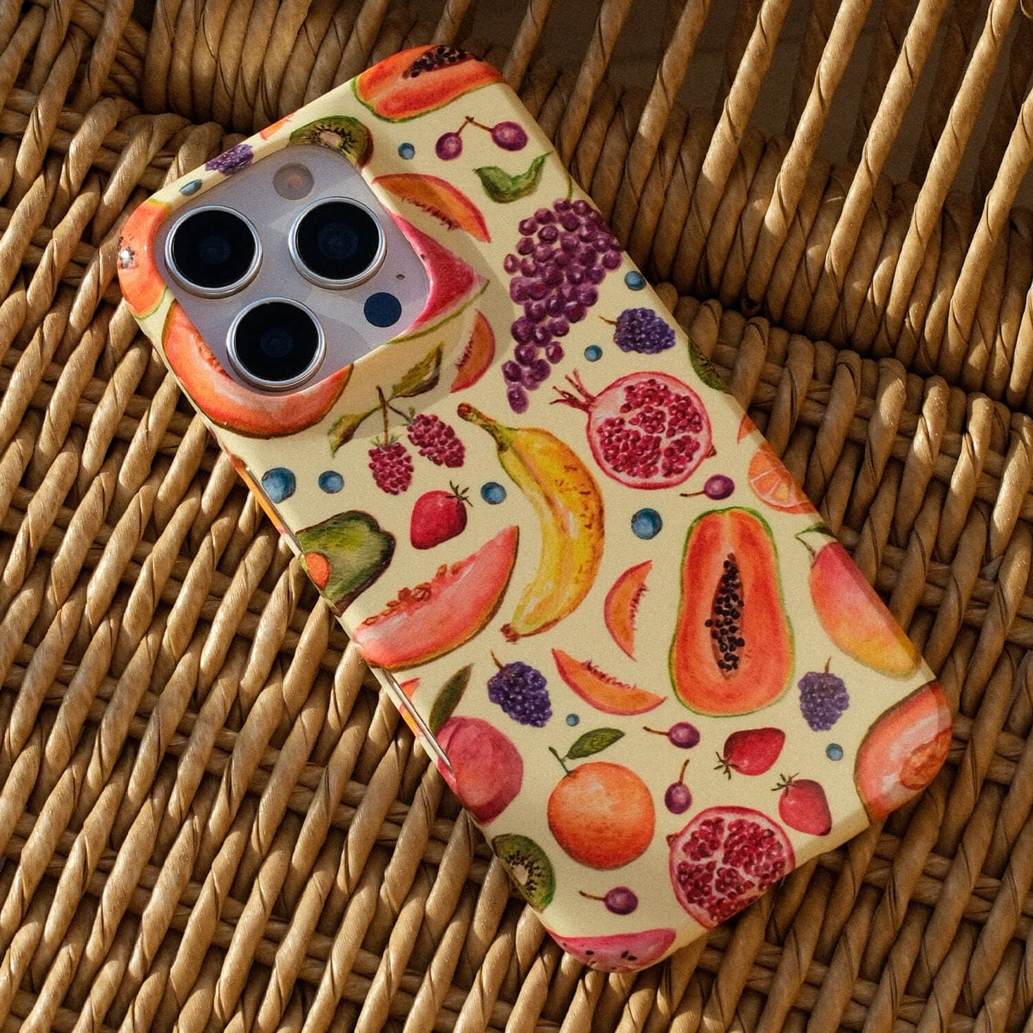 Tutti Fruitti Printed Phone Cases by BG. Studio - The Dairy