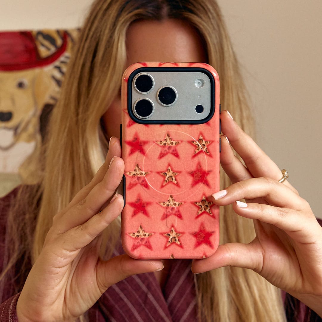 Lucky Stars Cheetah Printed Phone Cases by BG. Studio - The Dairy