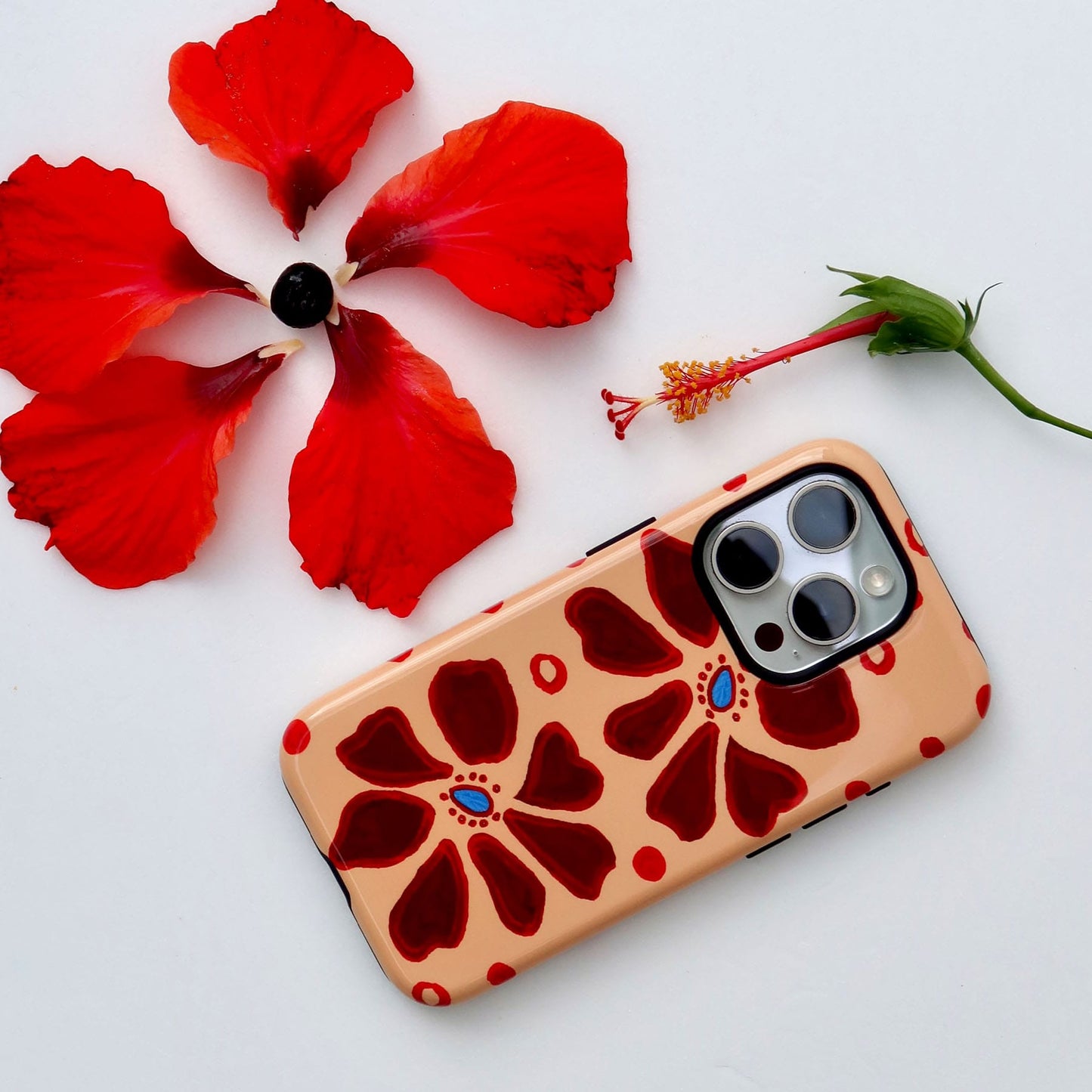 Painted Petal Sorbet Printed Phone Cases by BG. Studio - The Dairy