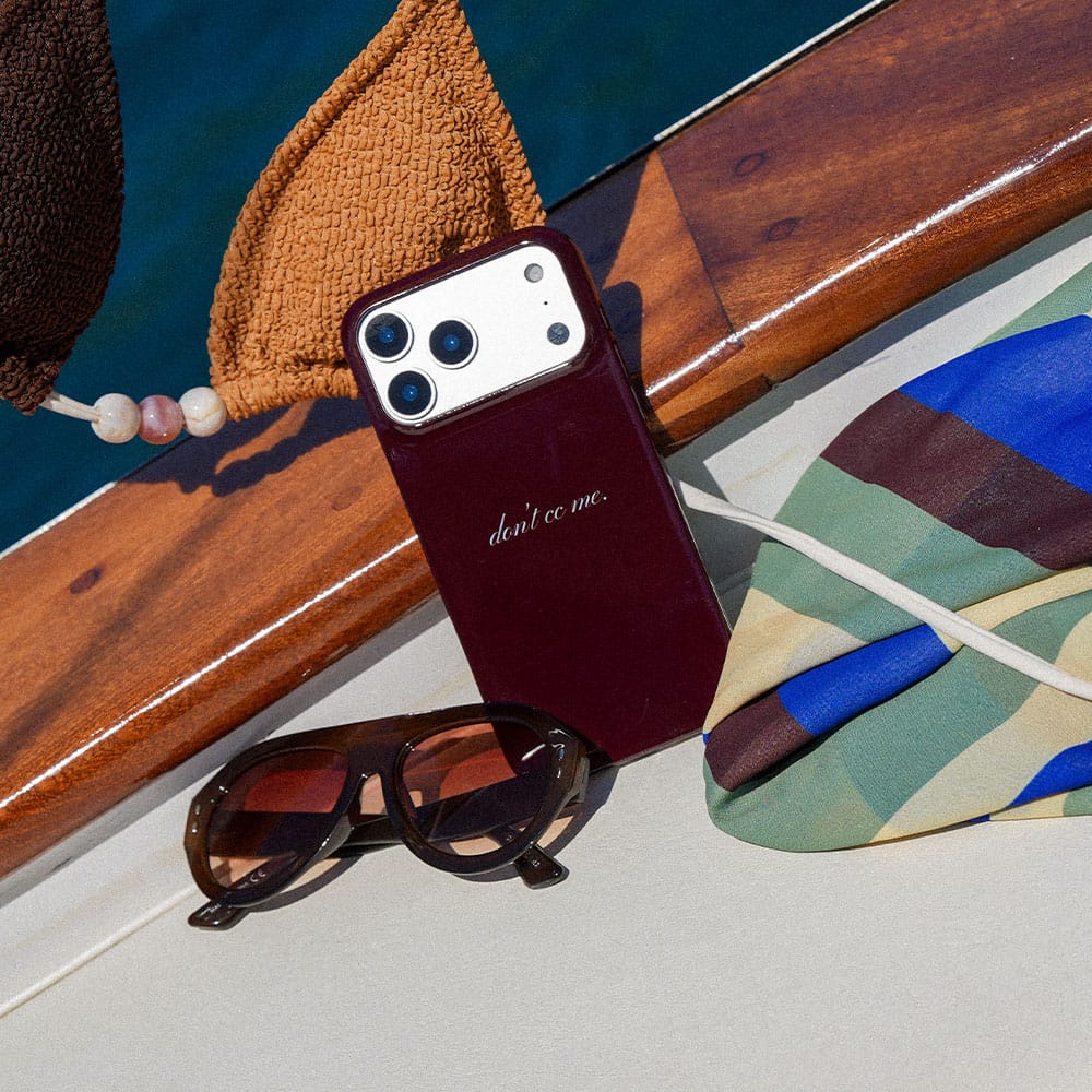 Don't CC Me Fancy Printed Phone Cases by The Dairy - The Dairy