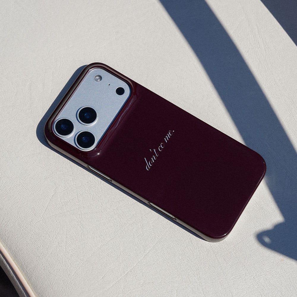 Don't CC Me Fancy Printed Phone Cases by The Dairy - The Dairy