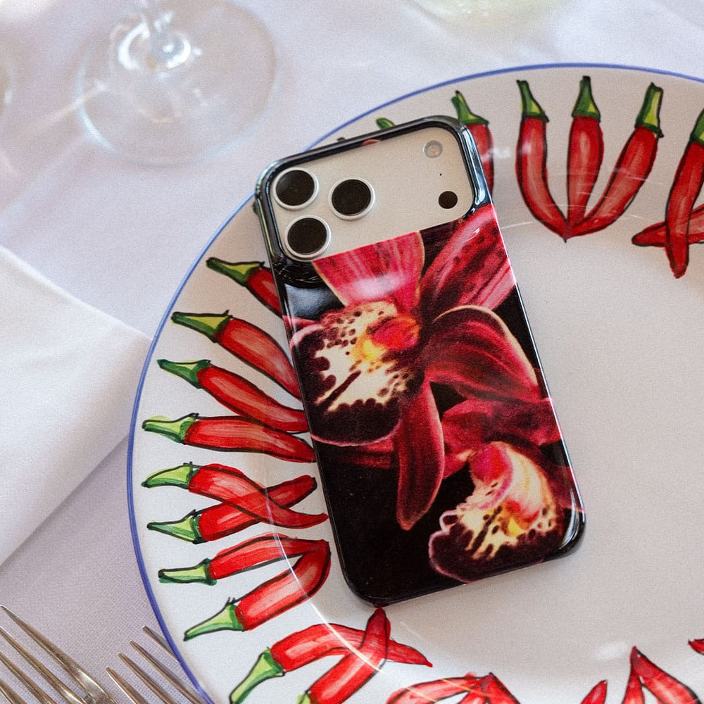 Deep Orchid Printed Phone Cases by Sally Hungerford - The Dairy