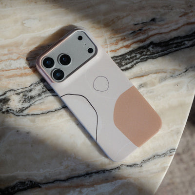 Clay Lines Printed Phone Cases iPhone 17 / Armoured by Cass Deller - The Dairy