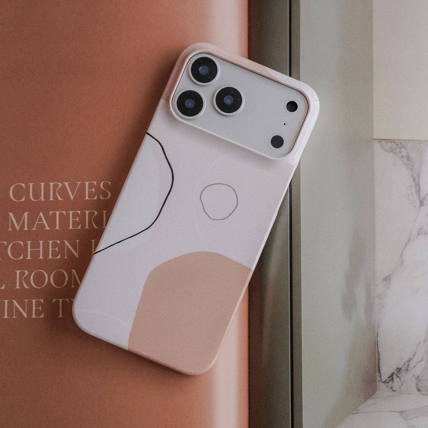 Clay Lines Printed Phone Cases by Cass Deller - The Dairy