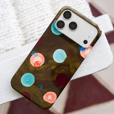 Olive Spot Printed Phone Cases iPhone 17 / Armoured by Charlie Taylor - The Dairy