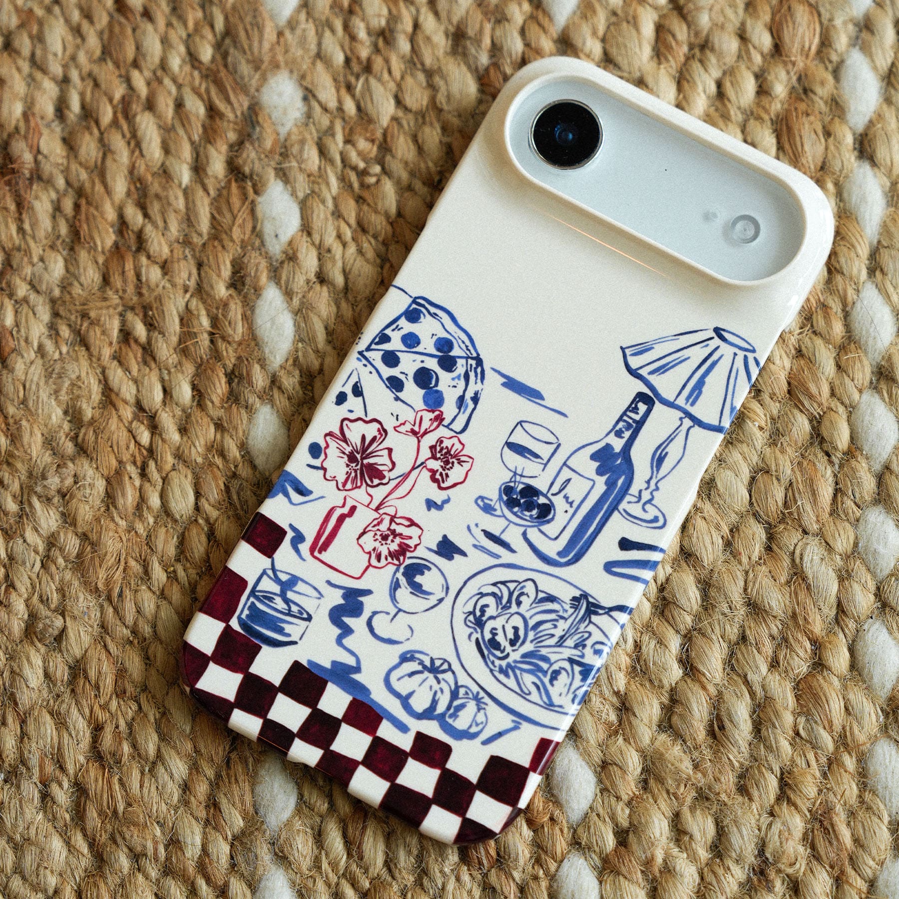 Al Dente Printed Phone Cases by Charlie Taylor - The Dairy