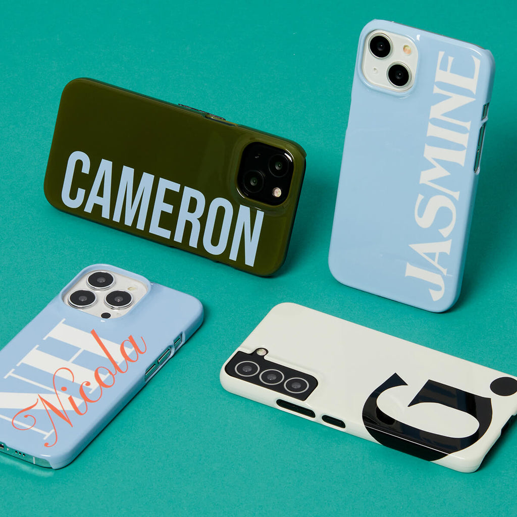 Create your own custom phone case or tech accessory for a one of a kind look.
