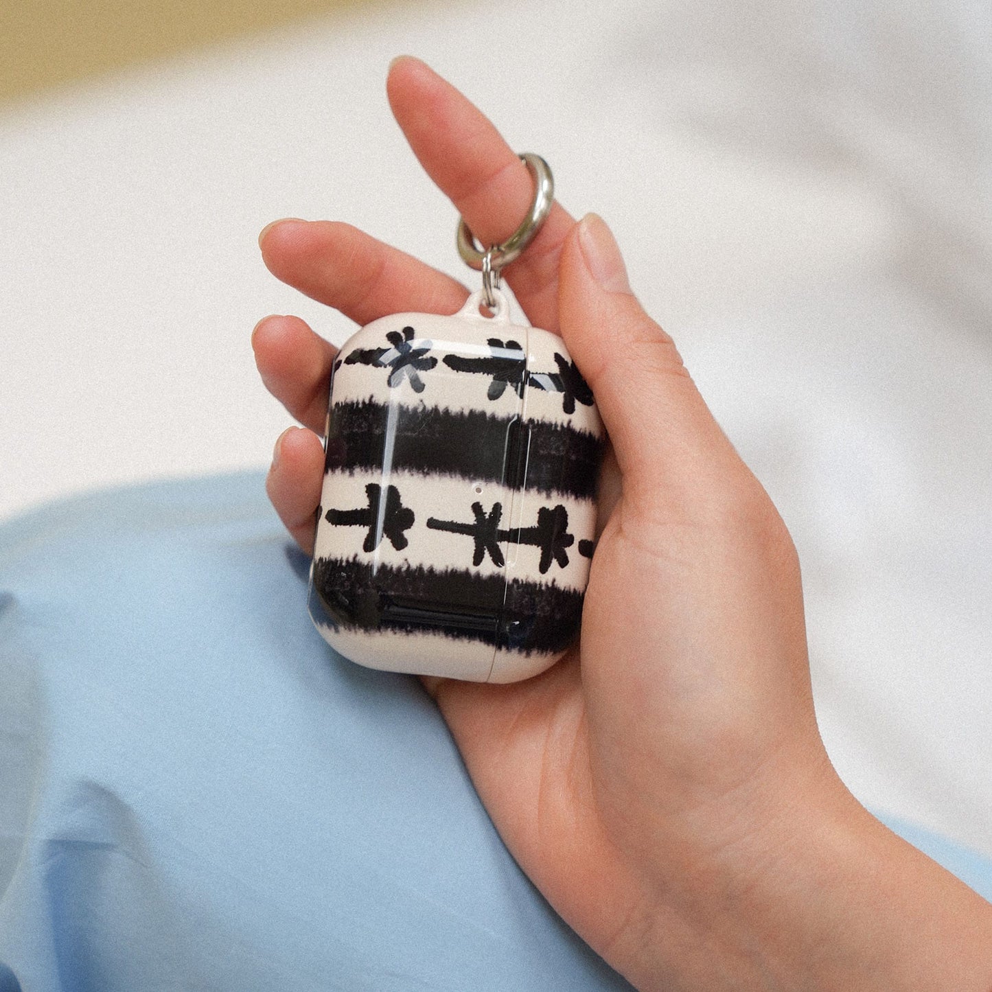 Palm Stripe AirPods Pro Case AirPods Pro Case by Desmond & Dempsey - The Dairy