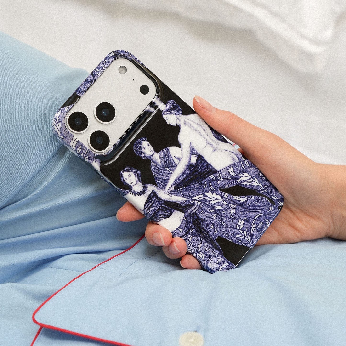 Renaissance Flora Printed Phone Cases by Desmond & Dempsey - The Dairy