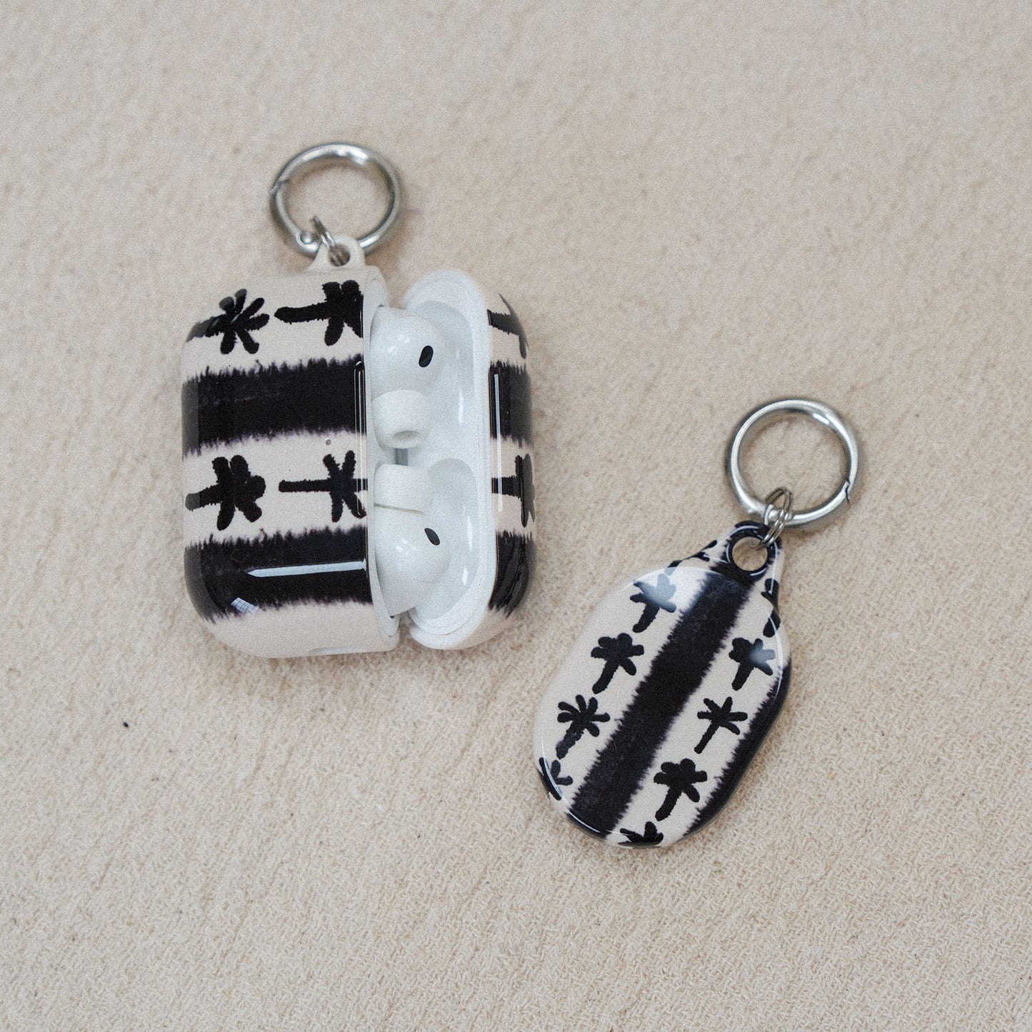 Palm Stripe AirTag Case AirTag Case by Desmond & Dempsey - The Dairy