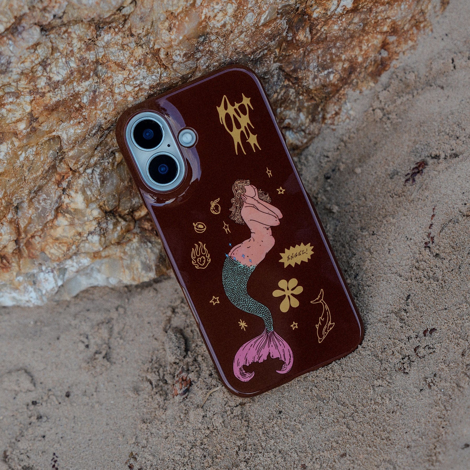 Mimi Chocolate Printed Phone Cases by Easty Beasty - The Dairy