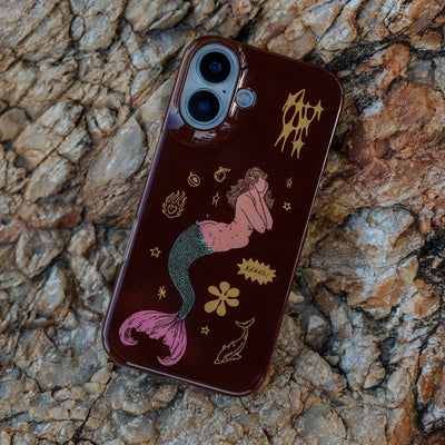 Mimi Chocolate Printed Phone Cases iPhone 17 / Armoured by Easty Beasty - The Dairy