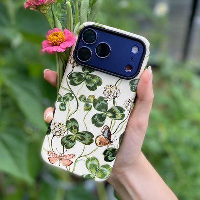 Clover & Butterflies Printed Phone Cases iPhone 17 / Armoured by Ellie Mae - The Dairy