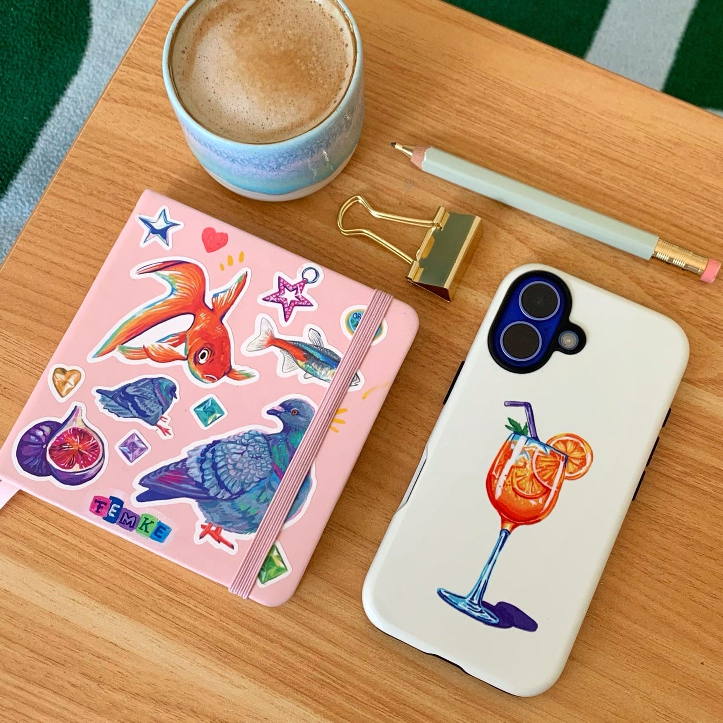 Summer Spritz Printed Phone Cases by Femke Studio - The Dairy