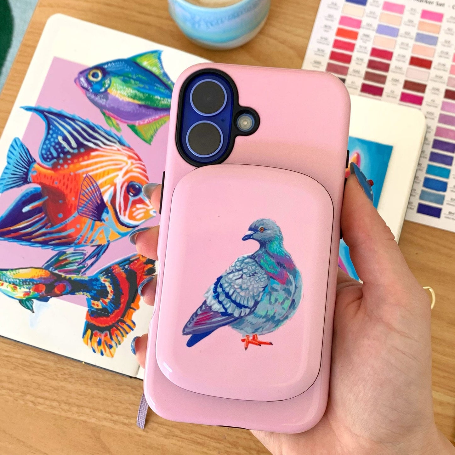 Pigeon Chargepod MagSafe Power Bank ChargerPod by Femke Studio - The Dairy