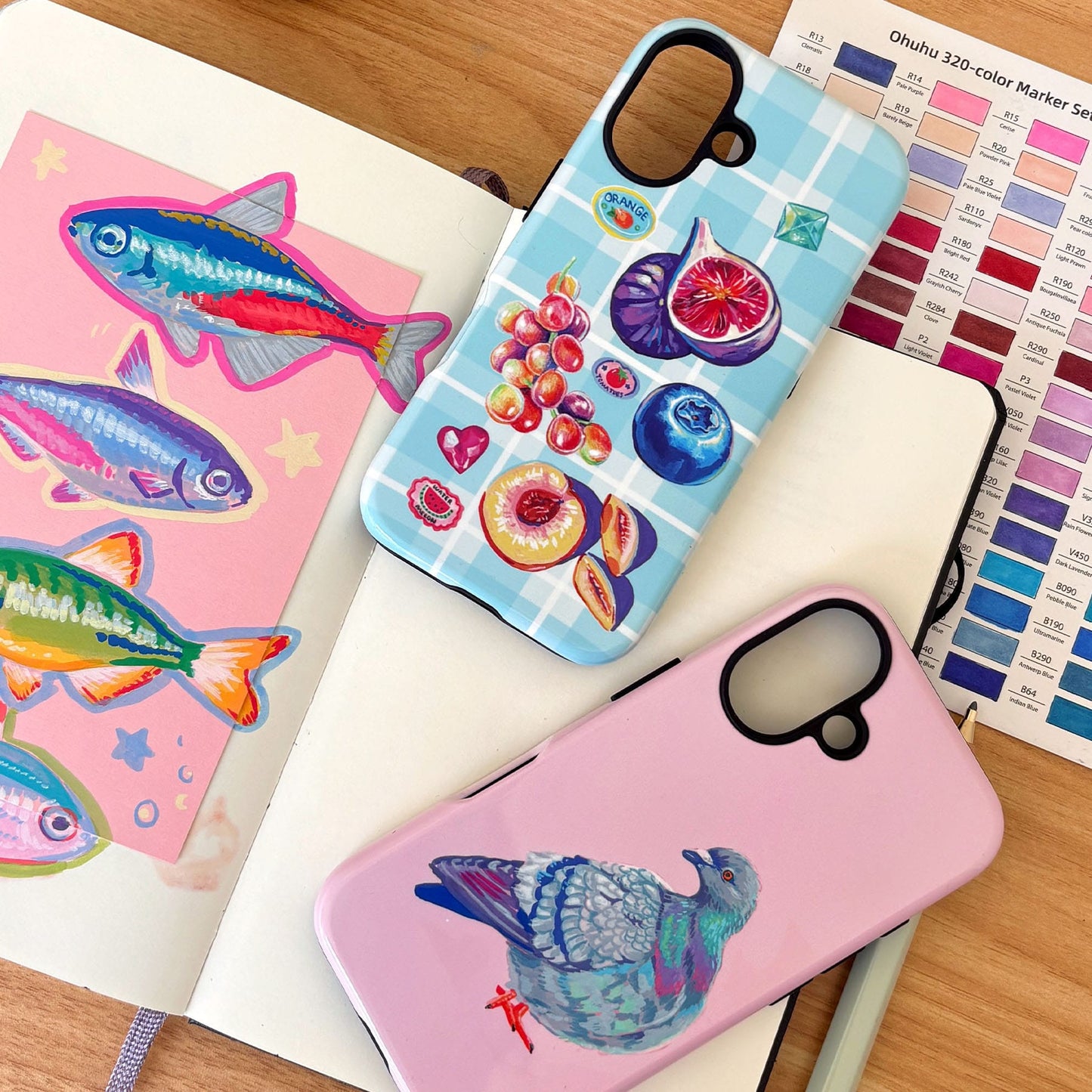 Plaid Picnic Printed Phone Cases by Femke Studio - The Dairy
