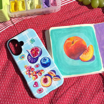 Plaid Picnic Printed Phone Cases iPhone 17 / Armoured by Femke Studio - The Dairy