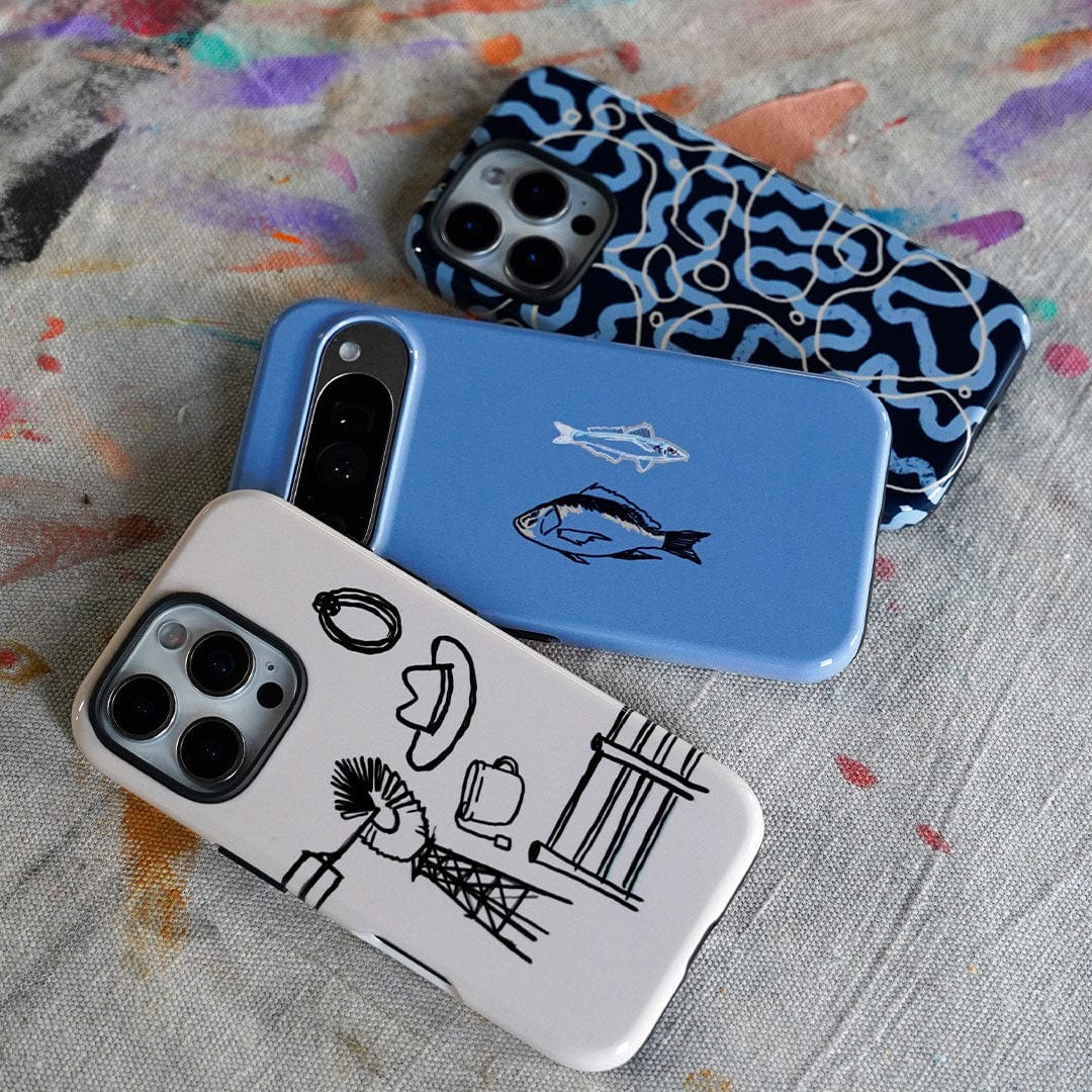 Fisherman Printed Phone Cases by Nardurna - The Dairy