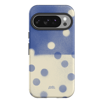 Bleu Polka Dot Printed Phone Cases Google Pixel 10 / Armoured by Jasmine Dowling - The Dairy