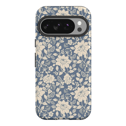 Blue Garden Printed Phone Cases Google Pixel 10 / Armoured by Kasiags Art - The Dairy