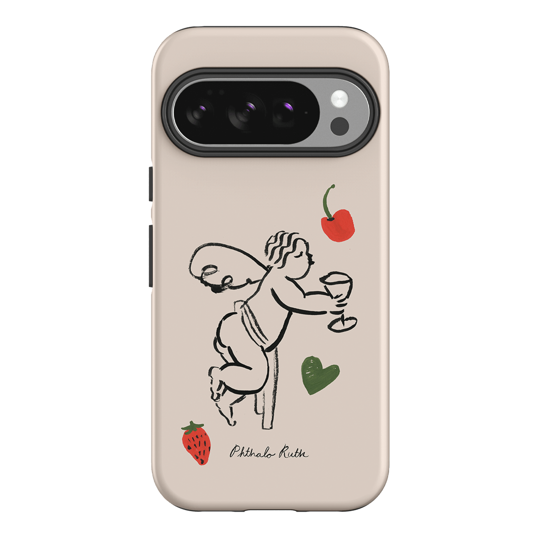 Cherub Printed Phone Cases Google Pixel 10 / Armoured by Phthalo Ruth - The Dairy