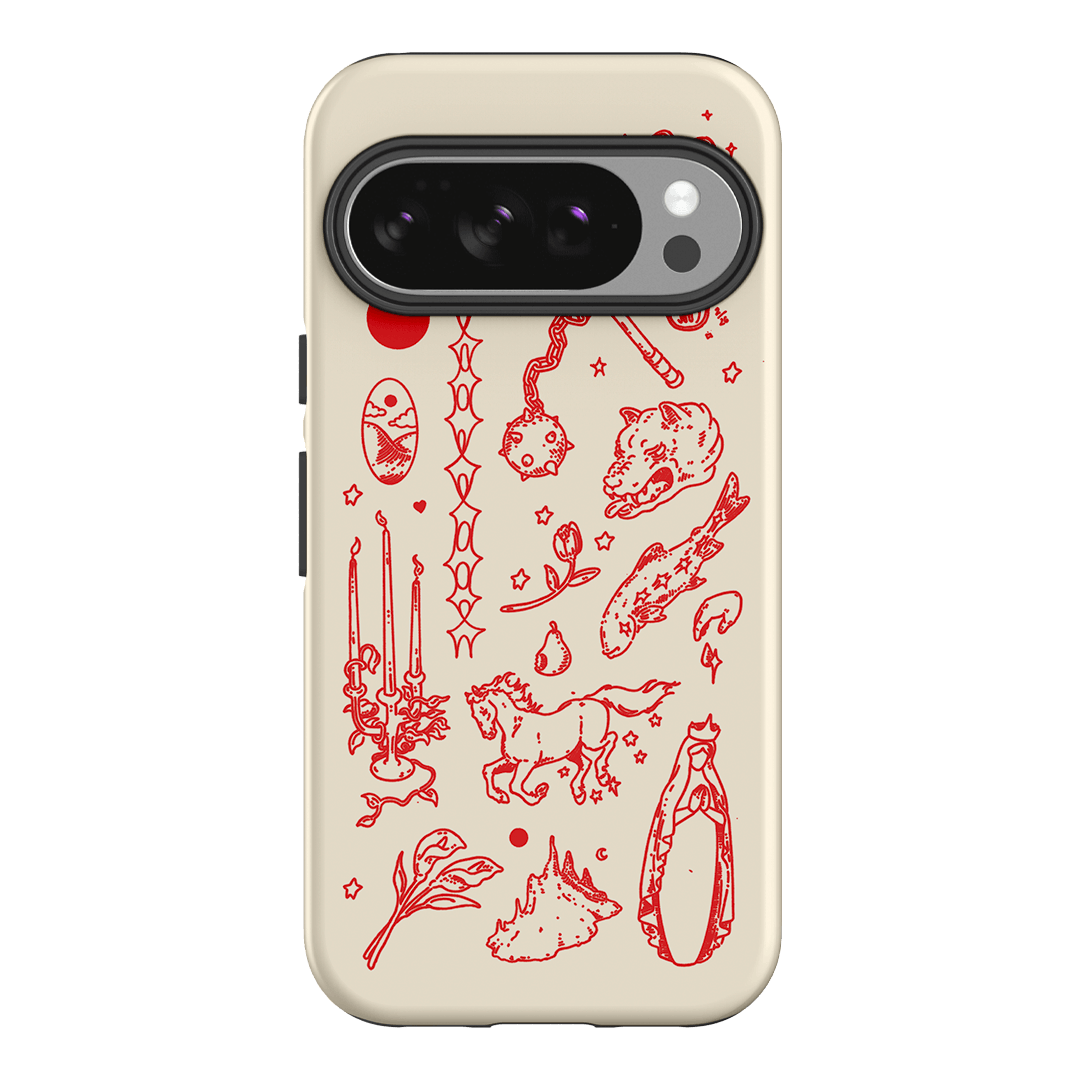 Dreamcore Cream Printed Phone Cases Google Pixel 10 / Armoured by Easty Beasty - The Dairy