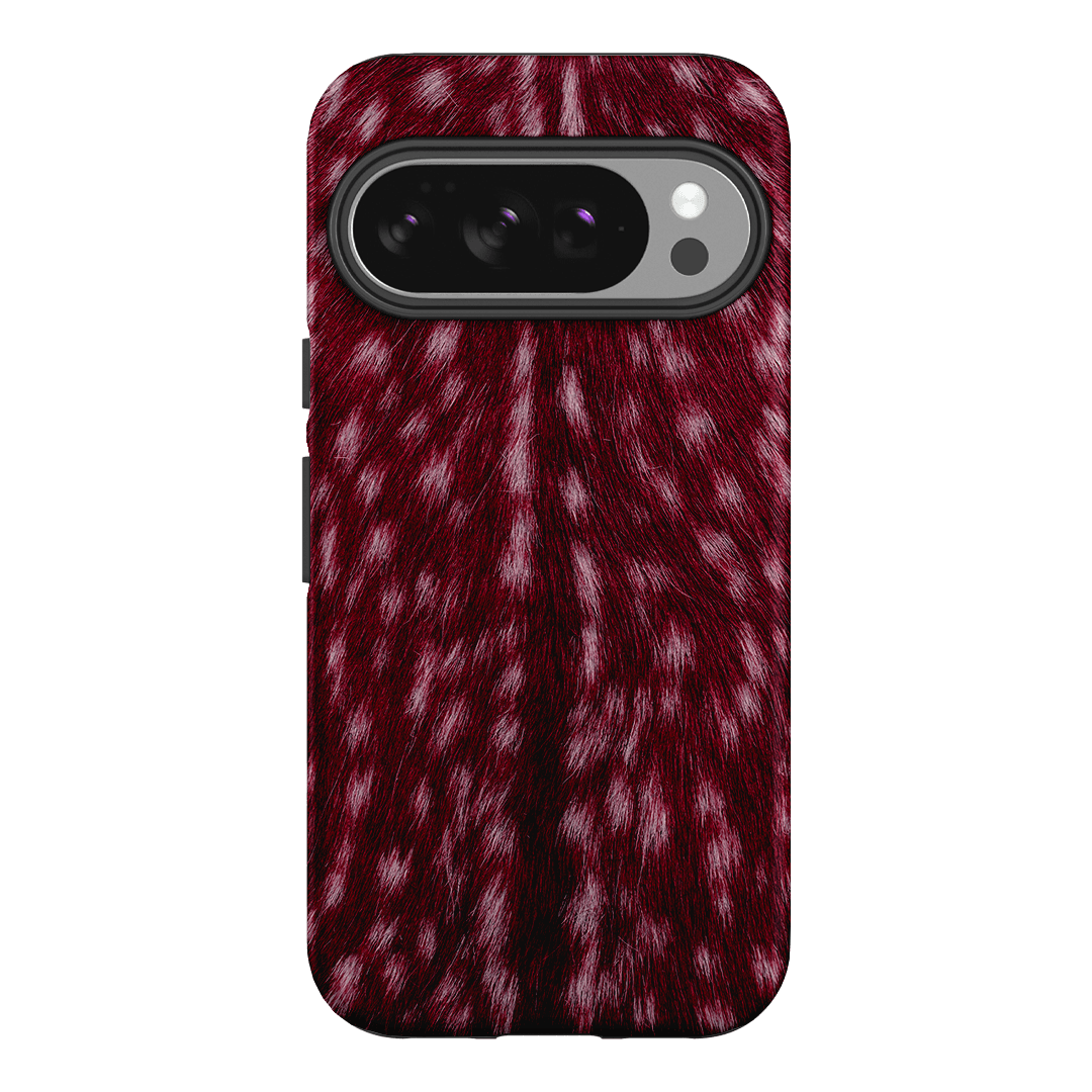 Fawn Burgundy Printed Phone Cases Google Pixel 10 / Armoured by The Dairy - The Dairy