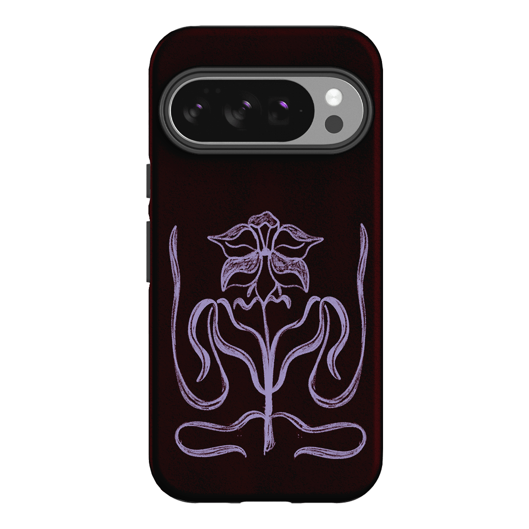 Growth Burgundy Printed Phone Cases by The Dairy - The Dairy